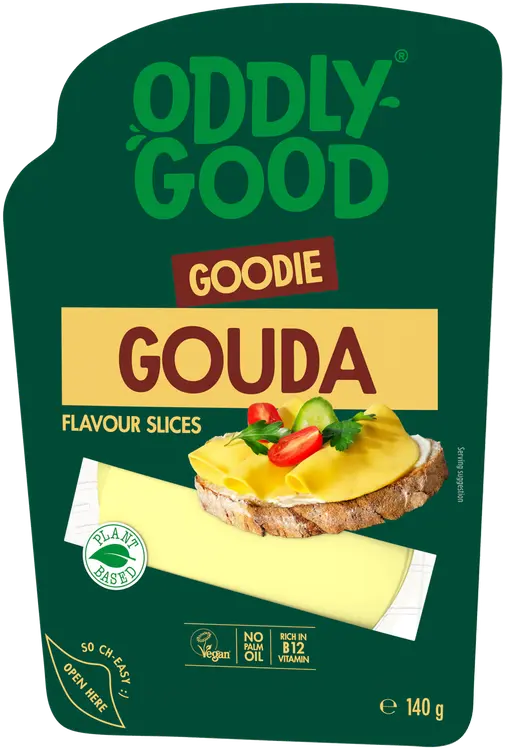 Oddlygood® viipaleet e140 g gouda flavour