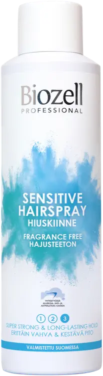 Biozell Professional Hajusteeton Hiuskiinne 250ml vahva