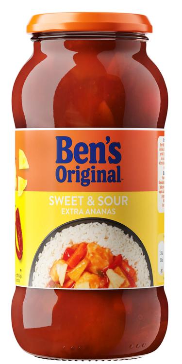 Ben's original kaste sweet&sour ananass 675g