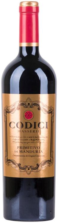 Codici Primitivo Di Manduria KPN vein 14%vol 750ml