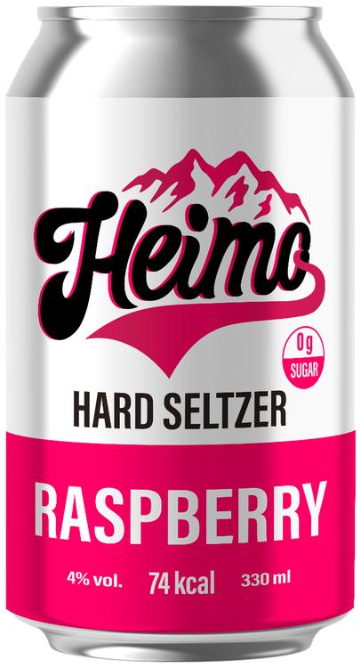 Heimo Hard Seltzer Raspberry 4,0% 0,33 l tlk