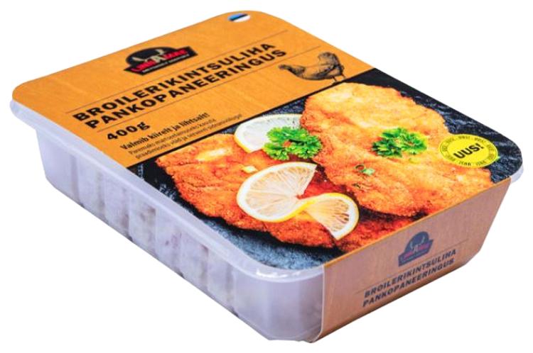 Broilerikintsuliha pankopaneeringus, 400 g