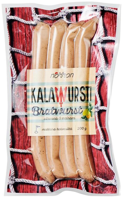 Norron Kalawursti sitruuna & meirami 200g