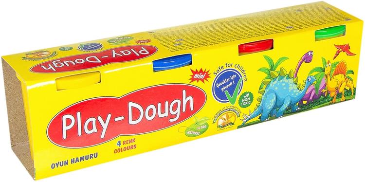 Muovailutaikina 4 kpl mini play-dough