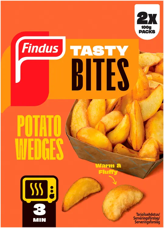 Findus Mikrovalmiit lohkoperunat 200g (2x100g)