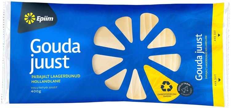 Gouda juust viilutatud 400g