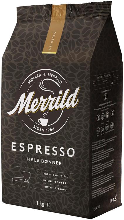 Kohvioad Merrild Espresso 1 kg