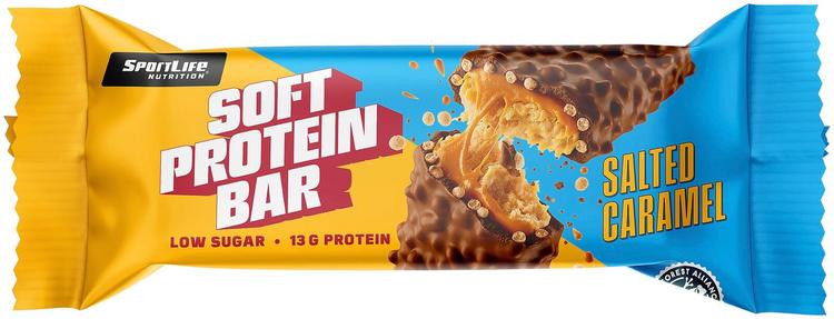 SportLife Nutrition Soft Protein Bar 45g Salted Caramel proteiinipatukka