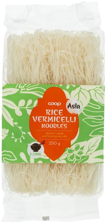 Coop Asia riisivermisellinuudeli 250 g