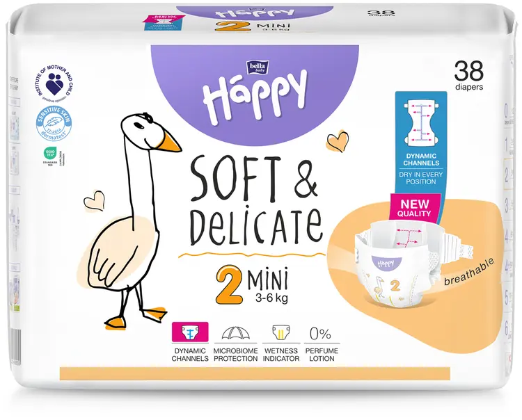 Happy Diapers Bella Mini 2 teippivaippa 38 kpl 3-6 kg