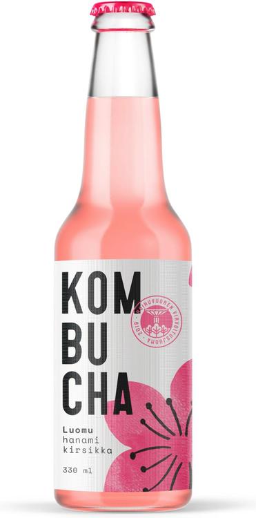 Roihuvuoren luomu kirsikkakombucha 330ml