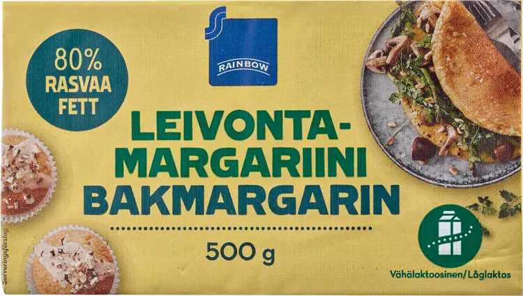 Rainbow leivontamargariini 80 500 g