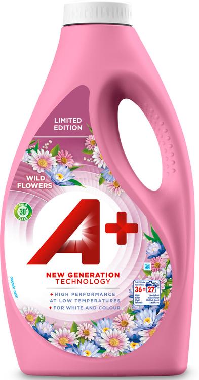 A+ 1800ml Wild flowers pyykinpesuneste