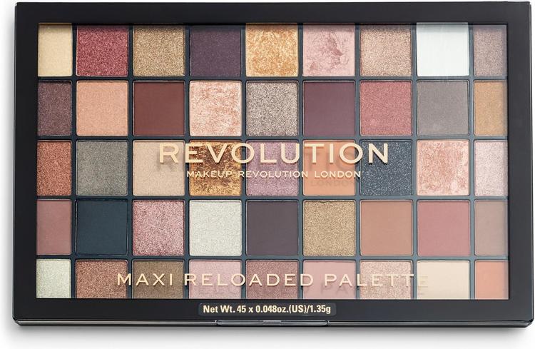 Makeup Revolution Maxi Reloaded Palette Large it up luomiväripaletti 45 sävyä