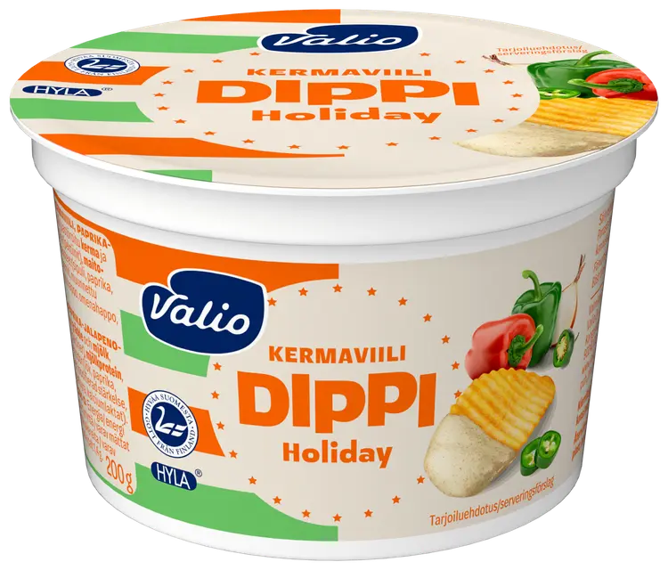 Valio kermaviilidippi Holiday 200 g HYLA®