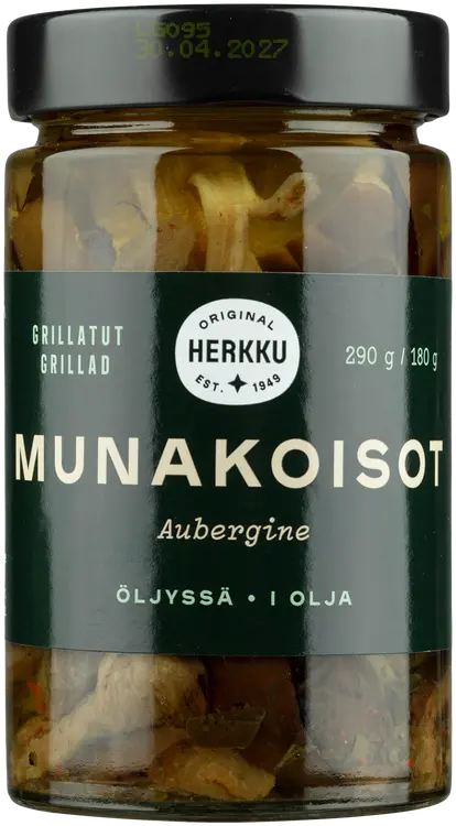 Herkku grillatut munakoisot 290/180 g