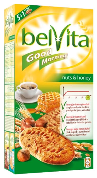 Belvita pähklite ja meega küpsised 300 g