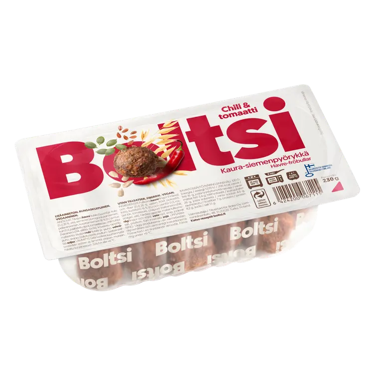 Boltsi Chili-tomaatti kaura-siemenpyörykkä 230 g