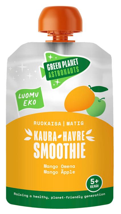 Green Planet Astronauts LUOMU kaurasmoothie omena-mango 100g 5kk+