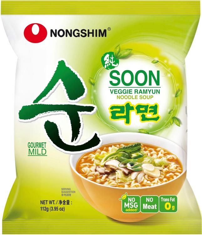 Nongshim nuudeli Soon veggie ramyun 112g