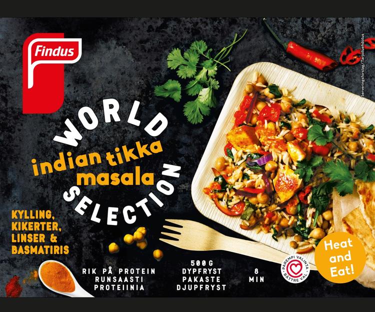 Findus World Selection Tikka Masala 500g, pakaste