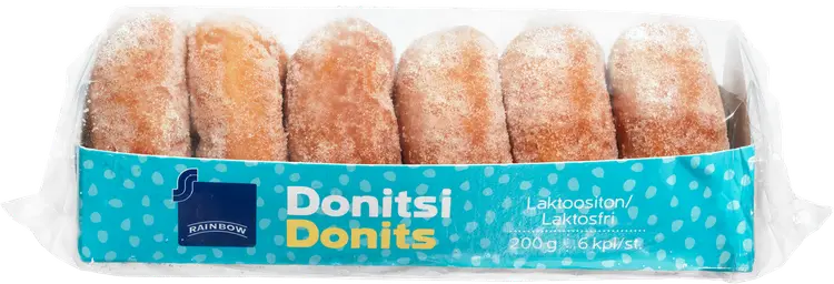 Rainbow Donitsi 200g 6 kpl