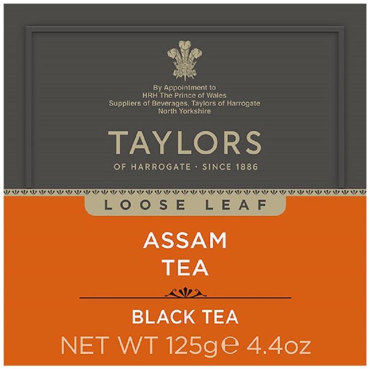 Taylors of Harrogate Assam musta irtotee 125g