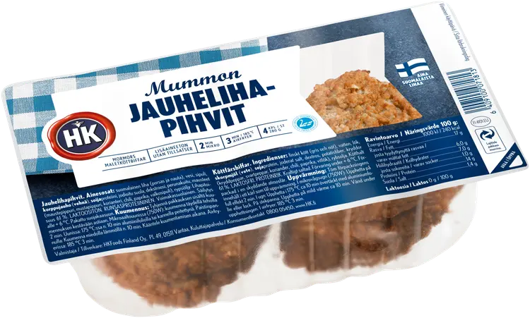 HK Mummon jauhelihapihvit 280 g