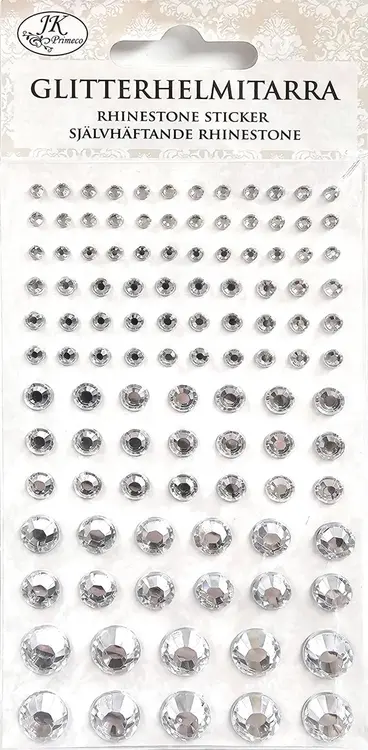 J.K. Primeco glitterhelmitarra kirkas