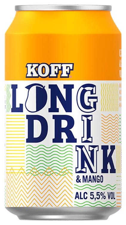 Koff Long Drink Mango  5,5%vol 330ml