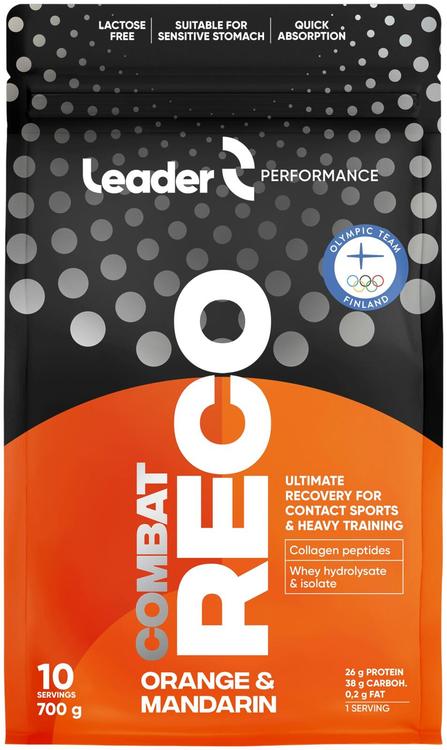 Leader Performance Combat Reco urheilujuomajauhe appelsiinin ja mandariinin makuinen 700 g