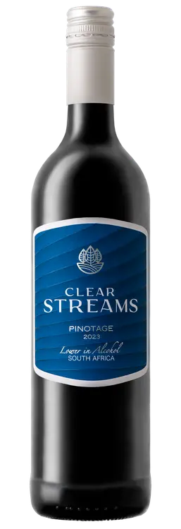 Clear Streams Pinotage 7,5 til-% 0,75 l pullo