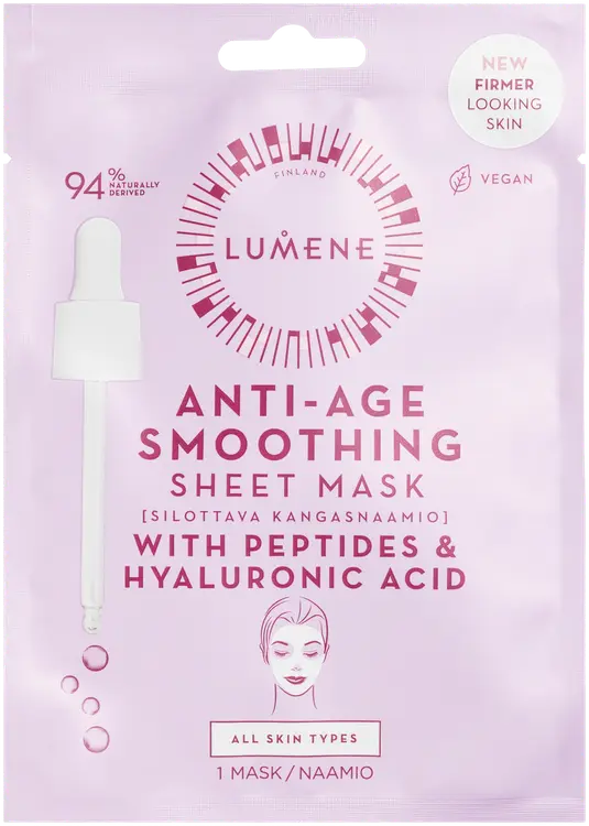 Lumene ANTI-AGE Silottava kangasnaamio 1 kpl