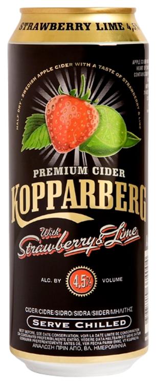 Kopparberg Strawberry-Lime siider 4,5%vol 500ml