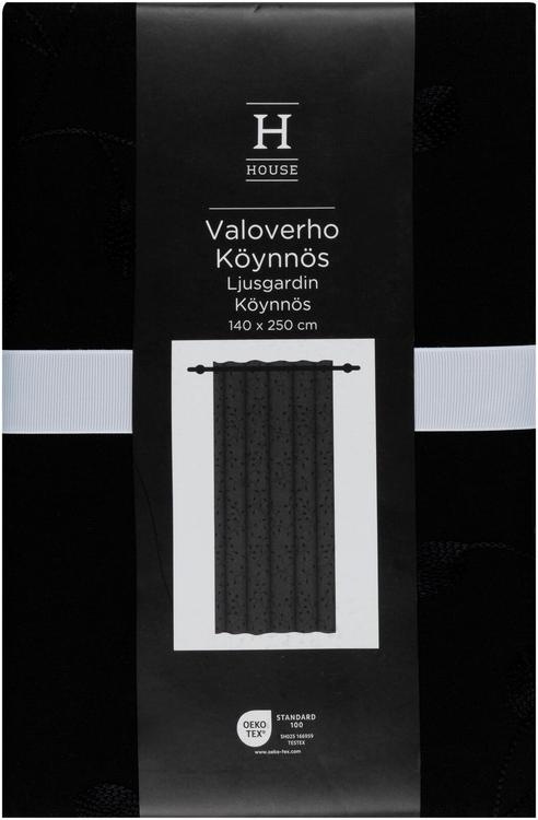 Kardin 140x250 cm must