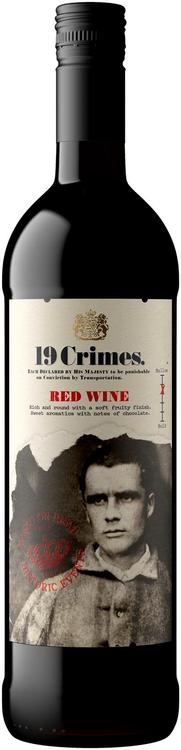 19 Crimes Red Wine GT vein 13,5%vol 750ml