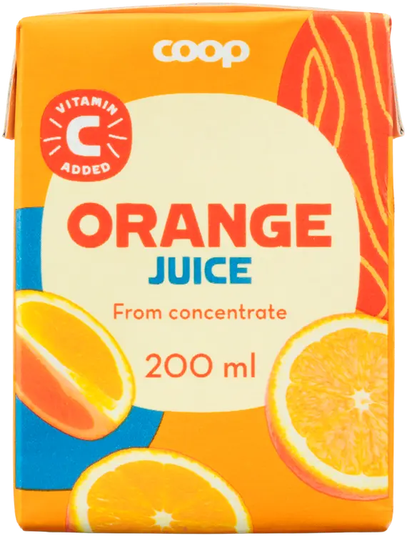Coop appelsiinitäysmehu 2dl