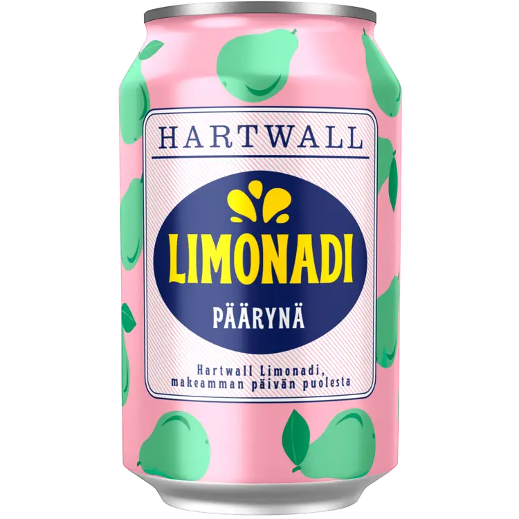 Hartwall Limonadi Päärynä virvoitusjuoma 0,33 l