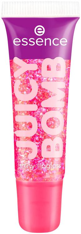 essence JUICY BOMB PARTY shiny lipgloss 02 Luminous Lime 10 ml