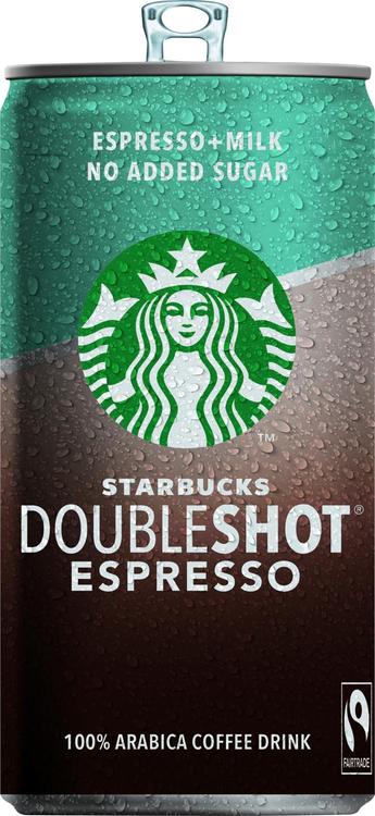 Starbucks 200 ml Doubleshot Espresso No added sugar