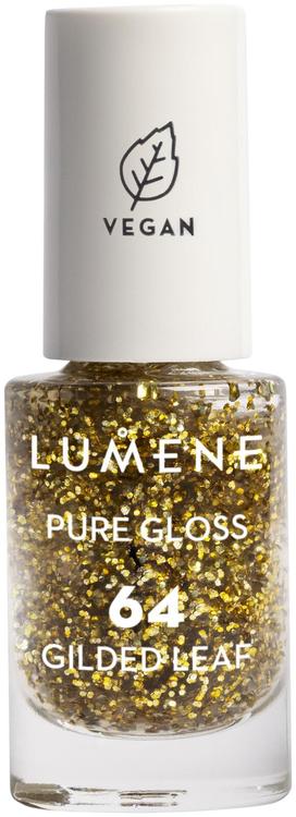 Lumene Pure Gloss Kynsilakka 64 Lehtikulta 5 ml