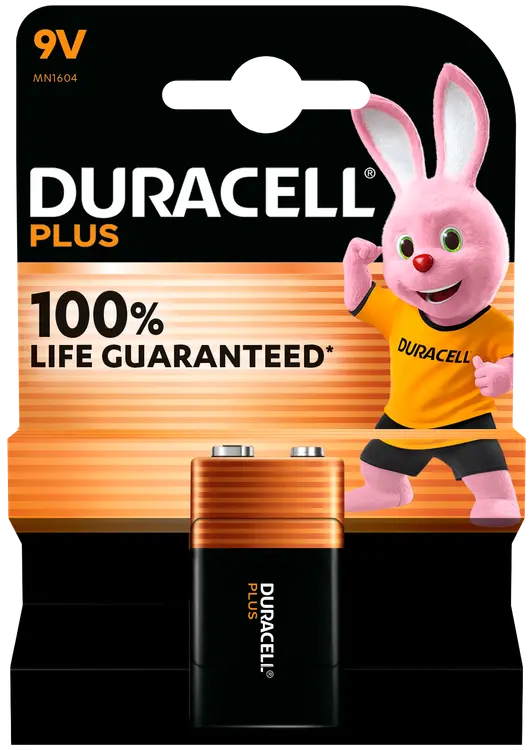 Duracell 1kpl Plus Power 9V alkaliparisto
