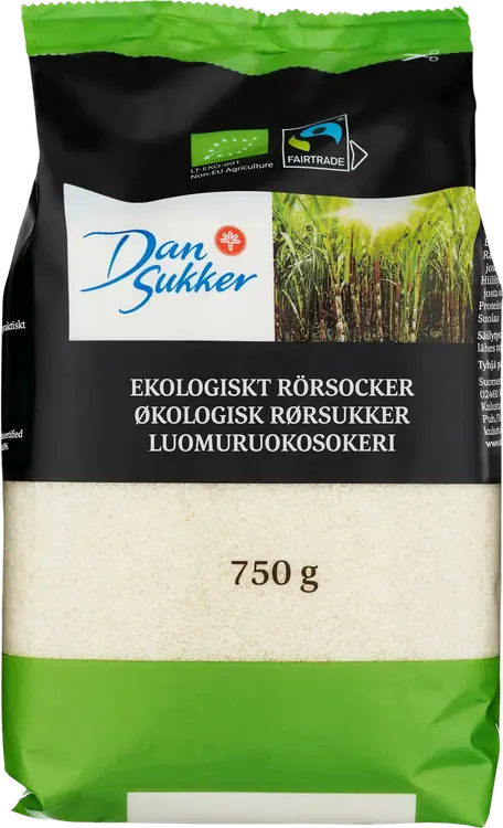 Dansukker Luomuruokosokeri 750g
