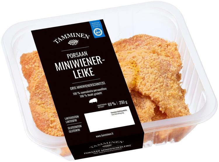 Tamminen porsaan miniwienerleike 250g