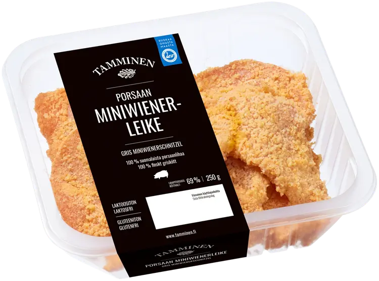 Tamminen porsaan miniwienerleike 250g