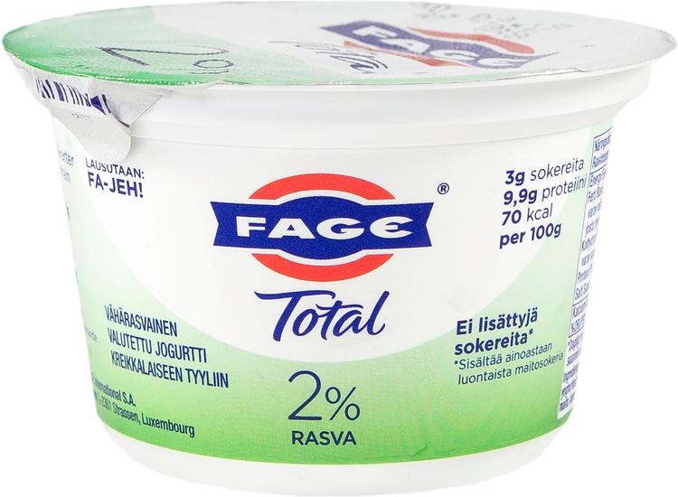 Fage Total kreikkalainen jogurtti 2% 170g