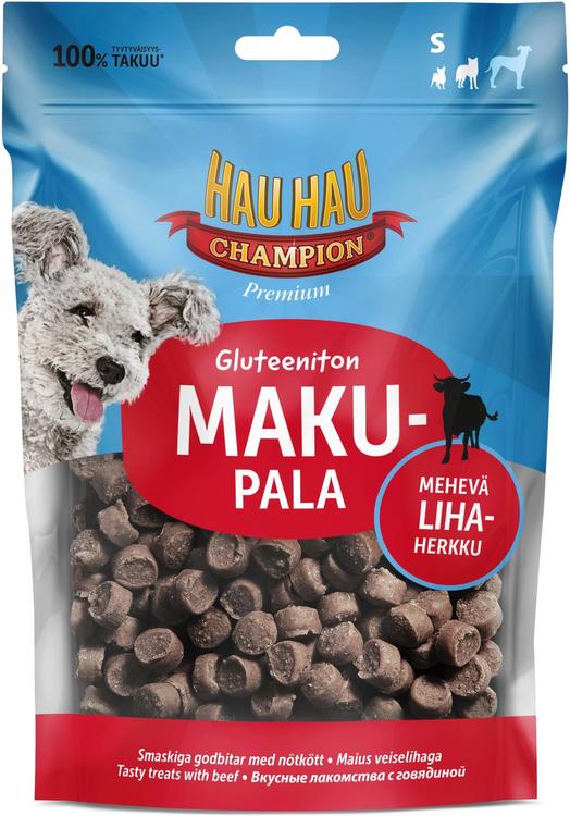 Hau-Hau Champion Makupala liha gluteeniton S 120 g