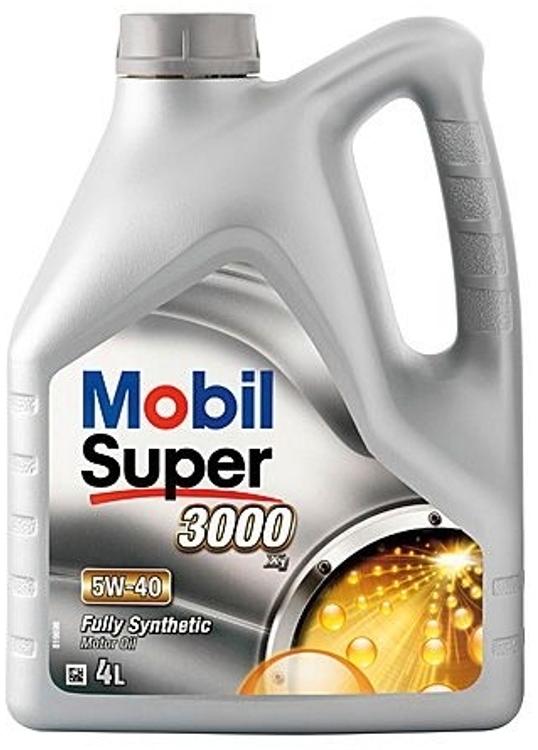 Mootoriõli Mobil Super 3000 X1 5W-40 4 l, täissünteetiline
