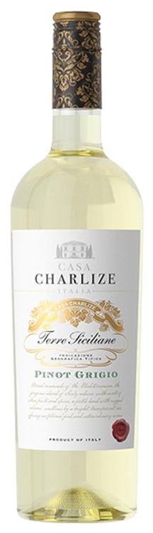 Casa Charlize Pinot Grigio Terre Siciliane KGT vein 12%vol 750ml