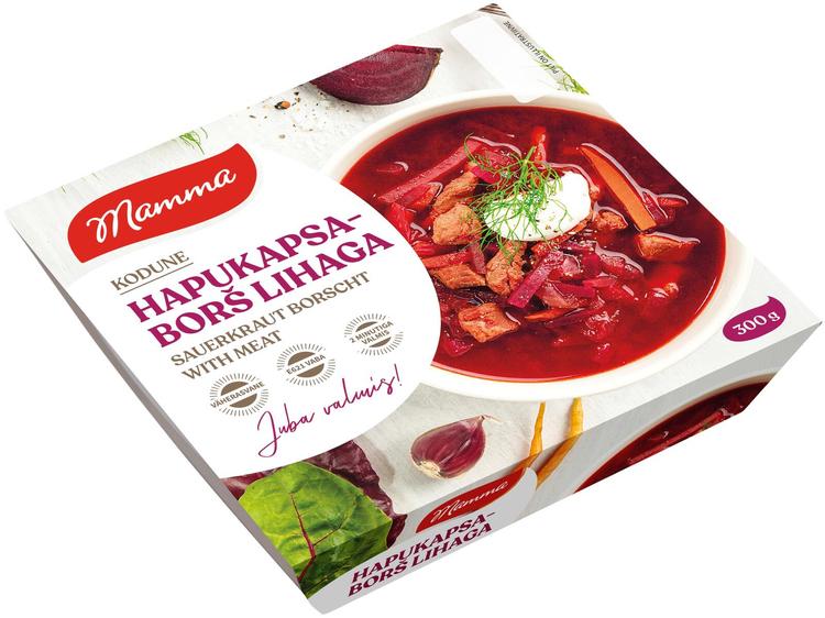 Hapukapsaborš lihaga 300 g